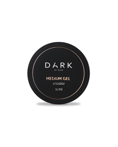 DARK Medium Gel №47, 15 ml (bez pędzelka)