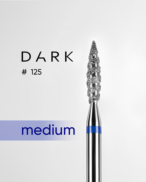 DARK Diamond bit No. 125 blue flame tornado 023