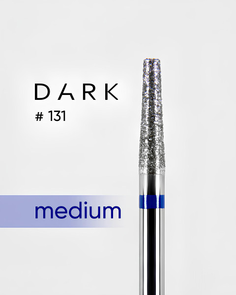 Dark frez diamentowy nr 131 niebieski ścięty stożek 025