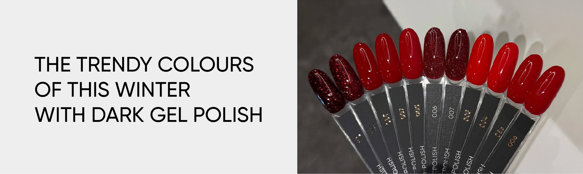 Najmodniejsze kolory tej jesieni z lakierem dark gel polish